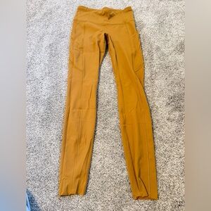 Lululemon Athletica Fast and Free Leggings - Butternut Squash